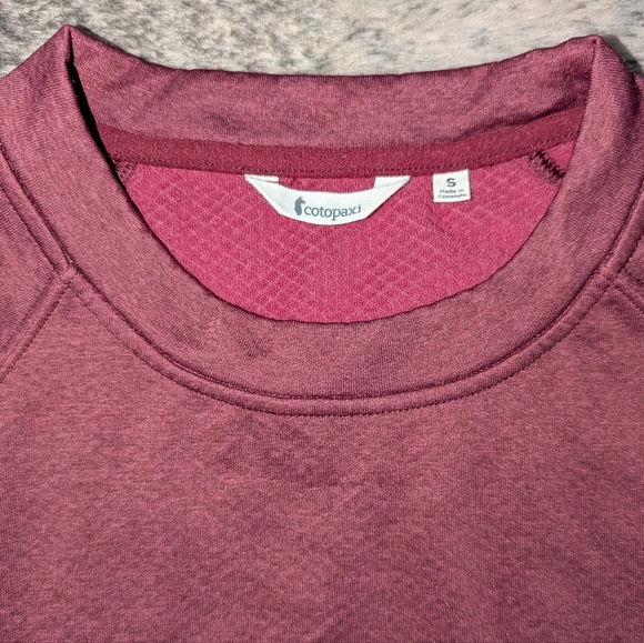 Cotopaxi Bandera Crew Fleece Sweatshirt Port Women's Small - Picture 5 of 7